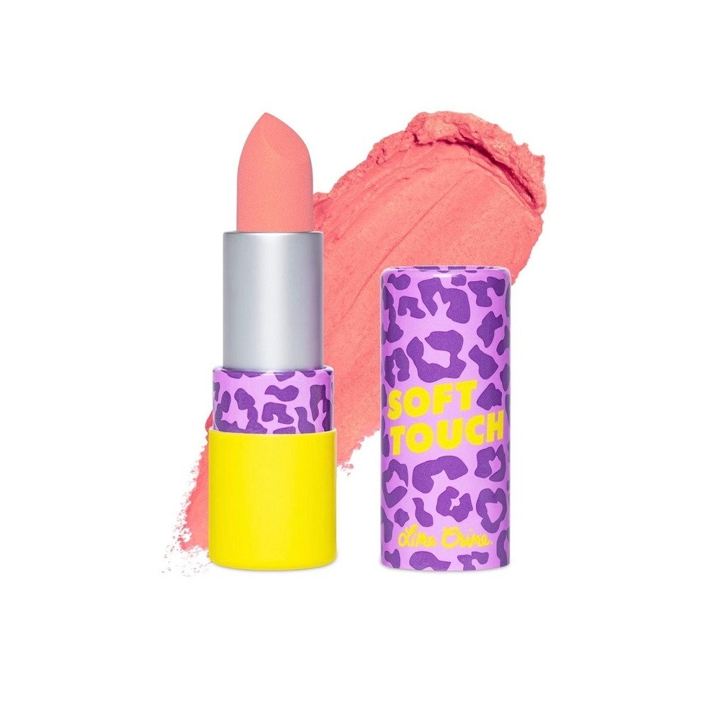 Lime Crime Soft Touch Matte Lipstick, Punked Up Peach (Bright Peach) NEW in Box
